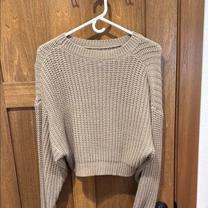 Women's Tan Sweater